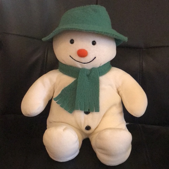 cute snowman plush